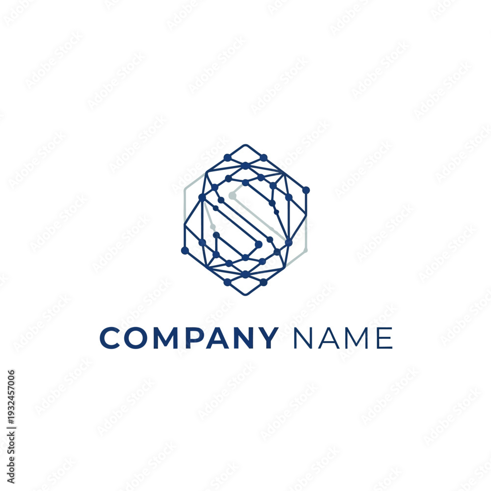 Fototapeta premium Company Logo Design Template Modern.