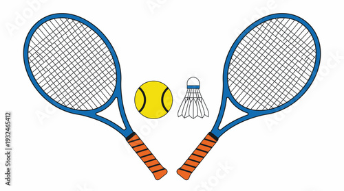 Minimalist Sports Equipment Vector Collection | Soccer, Basketball, Tennis, Badminton, Baseball, Volleyball, Boxing, Table Tennis, American Football | Clean Silhouette Style Design