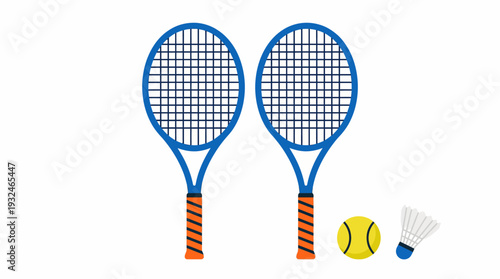 Minimalist Sports Equipment Vector Collection | Soccer, Basketball, Tennis, Badminton, Baseball, Volleyball, Boxing, Table Tennis, American Football | Clean Silhouette Style Design