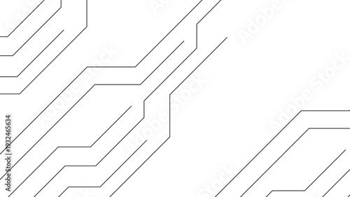 Vector Circuitry Maze. A network of interconnected circuits, symbolizing the intricate pathways of technology and data flow, suggesting the complexities of modern connectivity.