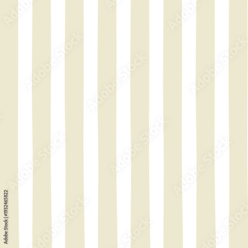 Beige and White Vertical Stripes Seamless Pattern Background. Perfect for textile printing, wrapping paper, wallpaper, baby girl themes, nursery decoration, fabric design