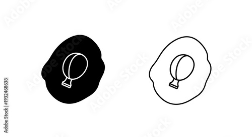 Minimalist abstract cloud with umbrella icons Vector