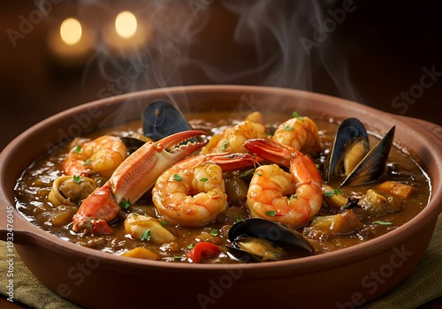 Wallpaper Mural Seafood Symphony in Steam Torontodigital.ca