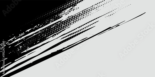 Manga focus speed lines for comic effect. Motion and action diagonal focus flash strip lines for anime comic book. grunge sport style