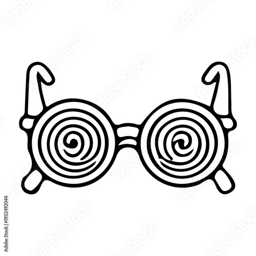 Hypnotic Swirl Glasses Icon