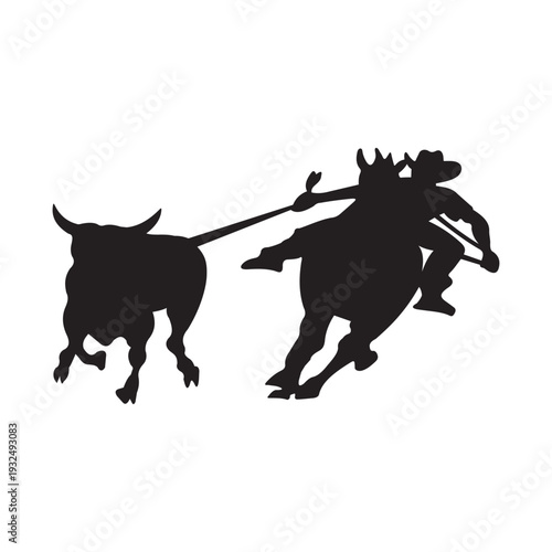 Make a Professional Rodeo Bull Vector