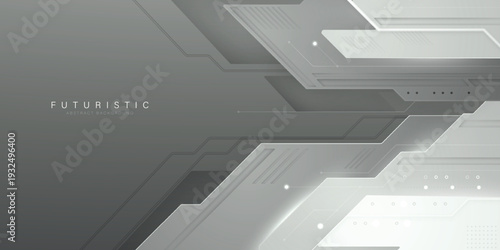 Abstract diagonal geometric lines on grey background. Technology digital futuristic concept. Suit for business, website, corporate, poster, presentation, cover, flyer, brochure, banner