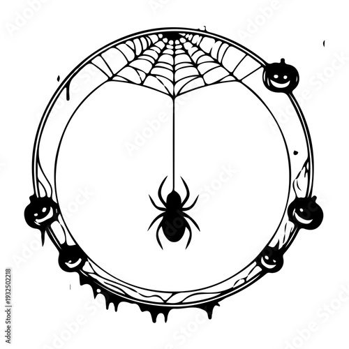 Halloween Spider Web Icon