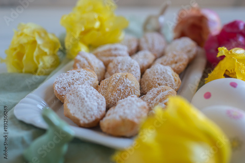 Wallpaper Mural easter Madeleine - homemade traditional French small cakes Torontodigital.ca