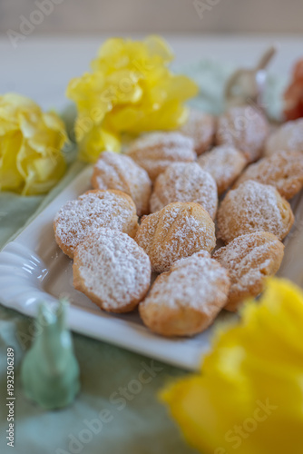 Wallpaper Mural easter Madeleine - homemade traditional French small cakes Torontodigital.ca