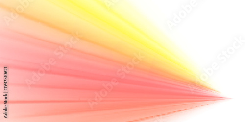 Multicolor glowing speed line flows swiftly, scattering tiny spark particles. A dynamic luminous accent for energetic designs. PNG