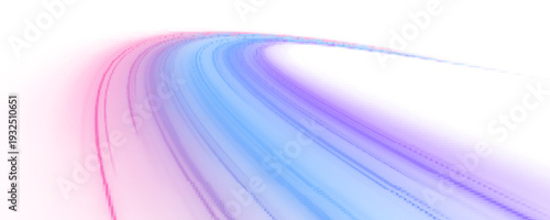 A vibrant multicolor speed trail streaks dynamically across the scene, leaving glowing luminous paths with subtle sparkles. PNG