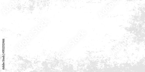 Vintage light grey concrete wall texture with a white abstract grunge design and marble stone pattern provides a dirty textured paper backdrop and frame space for art