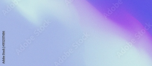 Картината върху платно Abstract Grainy Gradient Background with Soft Purple and Blue Pastel Textures