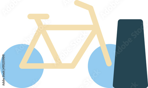 Bike share dock public bike rental