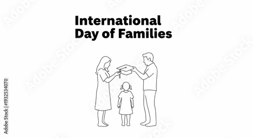 International Day of Families: Parents Award Graduation Cap to Child