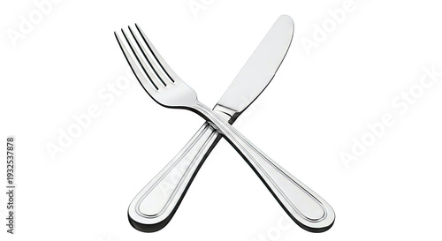 Crossed Fork and Knife
