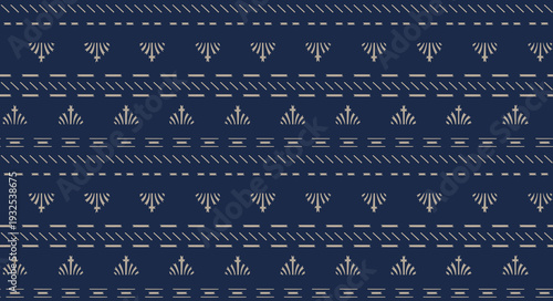 菖蒲 藍色 和風デザイン シームレス パターン素材 (iris pattern blue Japanese-style design seamless pattern material)