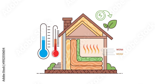 Energy Efficient Home Insulation System.