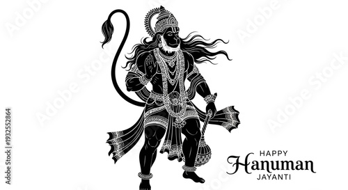 A drawing of a man with a monkey tail and a crown