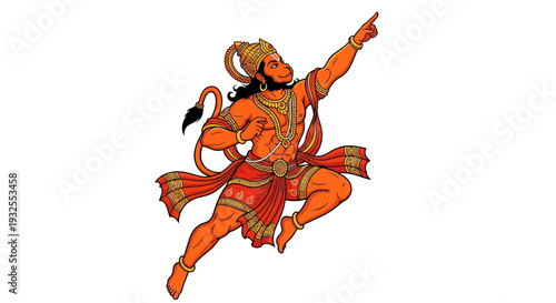 A blurry orange figure in a dynamic pose