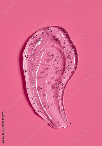 Pink Dewdrop's Embrace