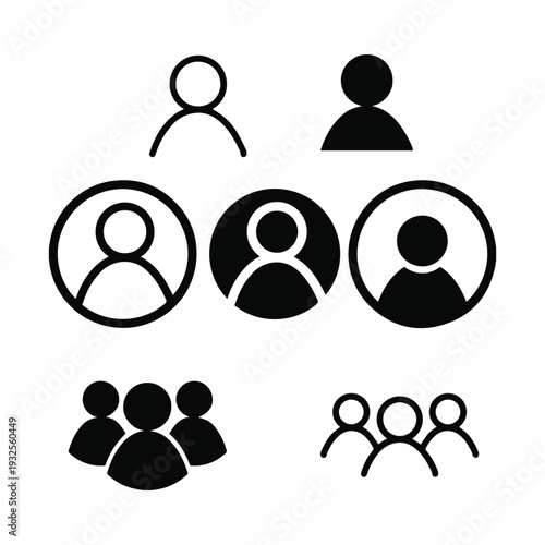 Profile Login Security Vector Icon