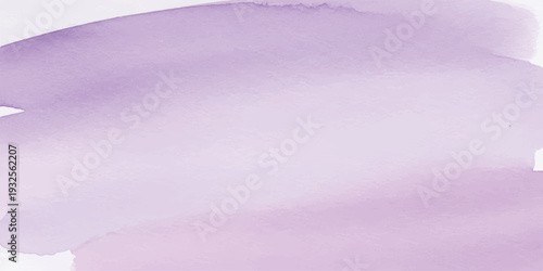 Abstract light purple watercolor wash with textured paper, soft blended edges for background