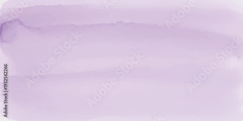 Soft purple watercolor wash with textured paper, creating a serene and abstract background effect