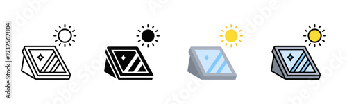 Skylight Installation Icon Pack In Multiple Styles