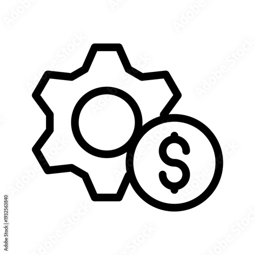 Money Management icon for budgeting, finance, and financial planning