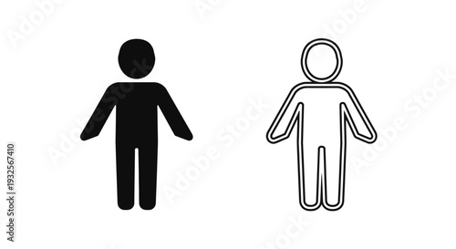 Gender symbols: male and female icons Vector