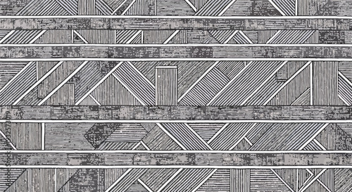 Monochromatic Elegance of Yakan Tennun – A Contemporary Twist on Traditional Filipino Geometric Patterns and Basilan Weaving Artistry