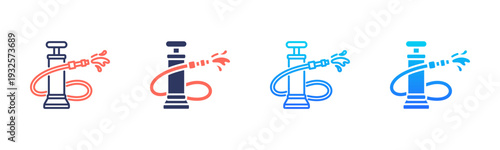 Handheld Pump Icon Pack In Multiple Styles