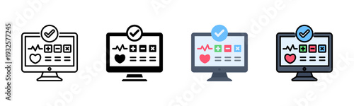 Diagnostic Results Icon Pack In Multiple Styles