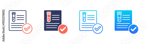 CBC Test Icon Pack In Multiple Styles