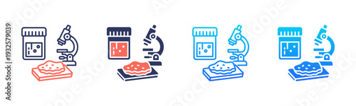 Pathology Test Icon Pack In Multiple Styles