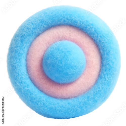 blue bath sponge