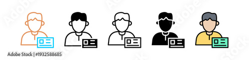 Employee multyple icon