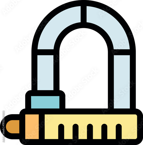 Inside and outside calipers measuring diameter with scale and sliding part, useful tool for precise measurements