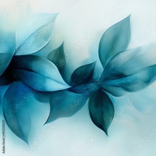 Colorful Watercolor Floral and Leaf Design for Modern Home Decor Inspiration and Artistic Touch.