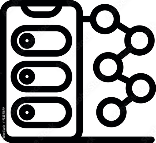 Smartphone managing and connecting multiple devices, establishing a wireless network for seamless communication and data transfer