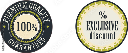 Premium quality guaranteed and exclusive discount labels