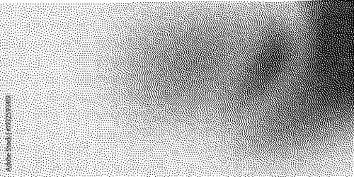 A detailed black and white illustration of a dense, intricate network of lines and patterns