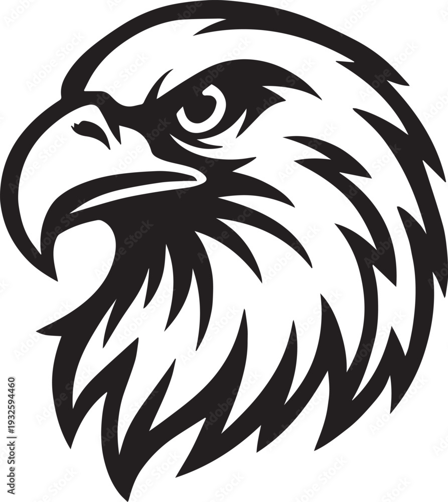 Obraz premium Eagle Head Icon