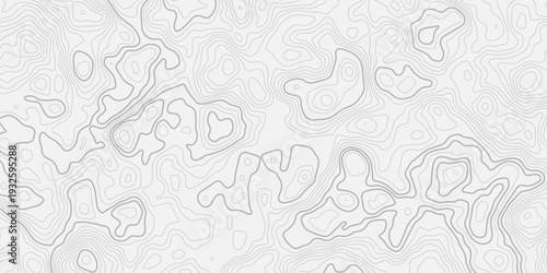 Abstract Geographic Terrain Surface with Detailed Contour Line Networks and Paper Cut Relief Waves
Clean Minimal Topography Background Designed for Modern Digital and Print Applications