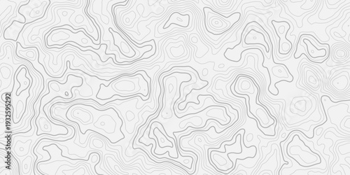 Elegant Topographic Contour Pattern with Continuous Elevation Curves and Soft White Relief Layers
Modern Abstract Map Background Showing Terrain Flow and Minimal Landscape Texture Design
