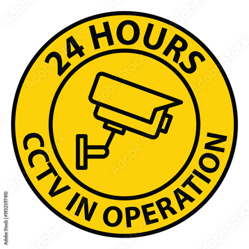 Security Alert: 24 Hours CCTV in Operation for Safety and Surveillance