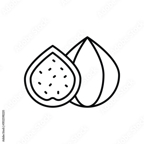 Fig vector icon