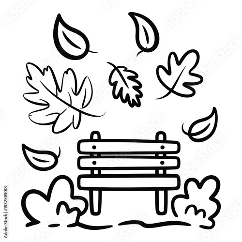 A vector file with a simple text description